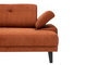 Atelier Del Sofa Mustang Small Left Sofá Esquinero Naranja 174 x 274 cm